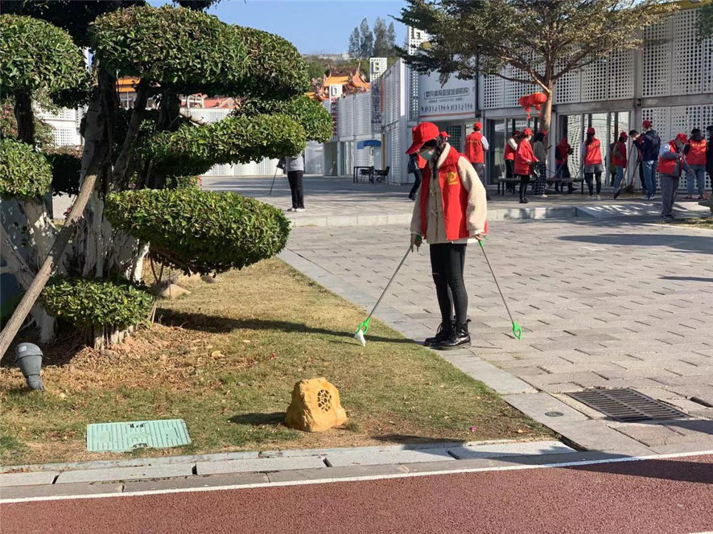 福建易順建筑工程有限公司“愛心暖城 志愿同行”活動小結——“迎新春 美家園”志愿活動