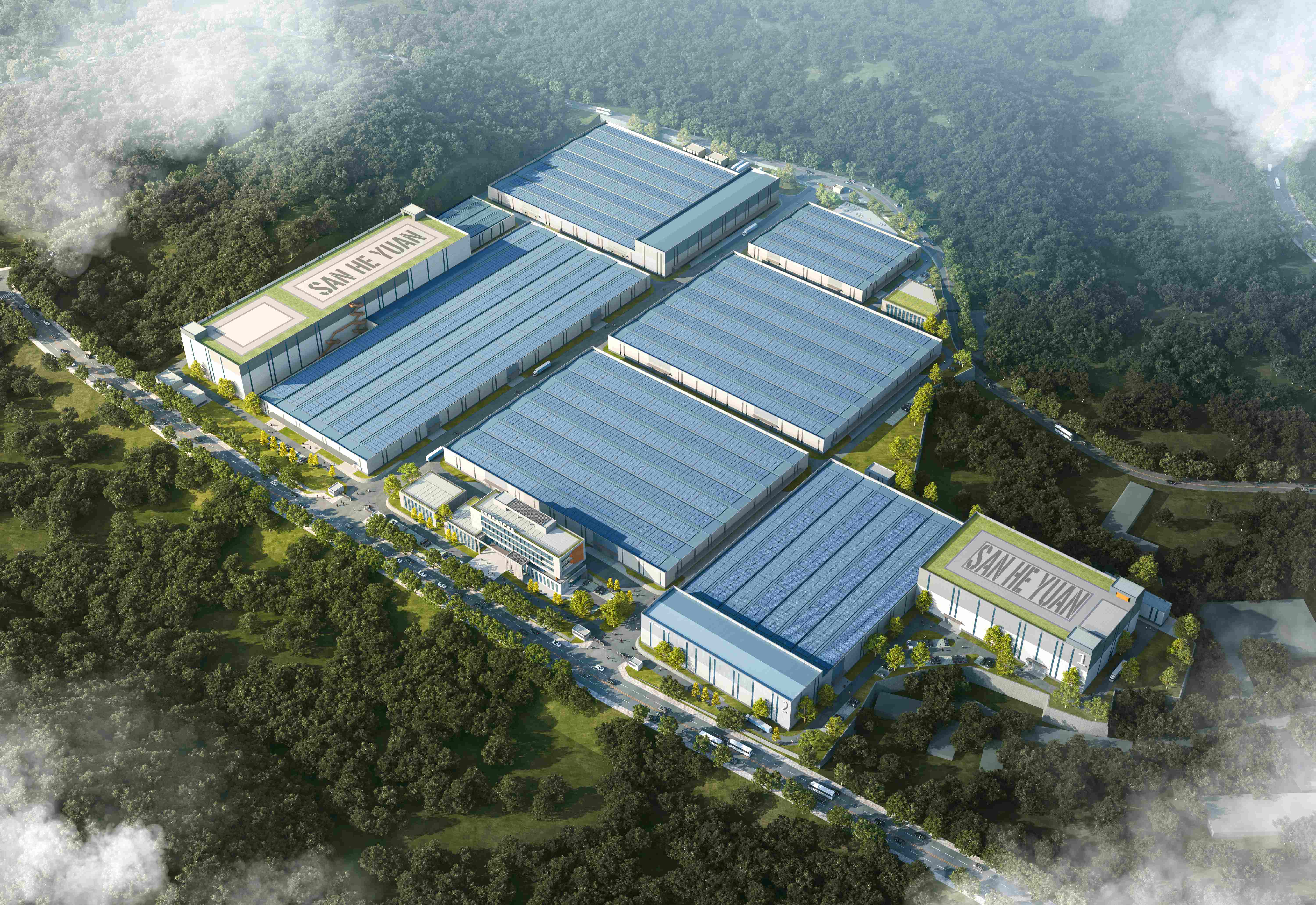 松溪縣三和循環經濟產業園標準化廠房